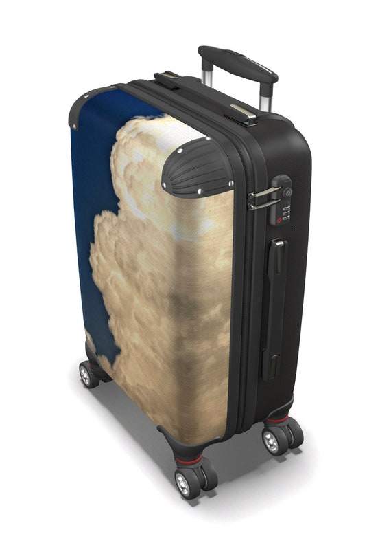 Clouds Suitcase Etsy