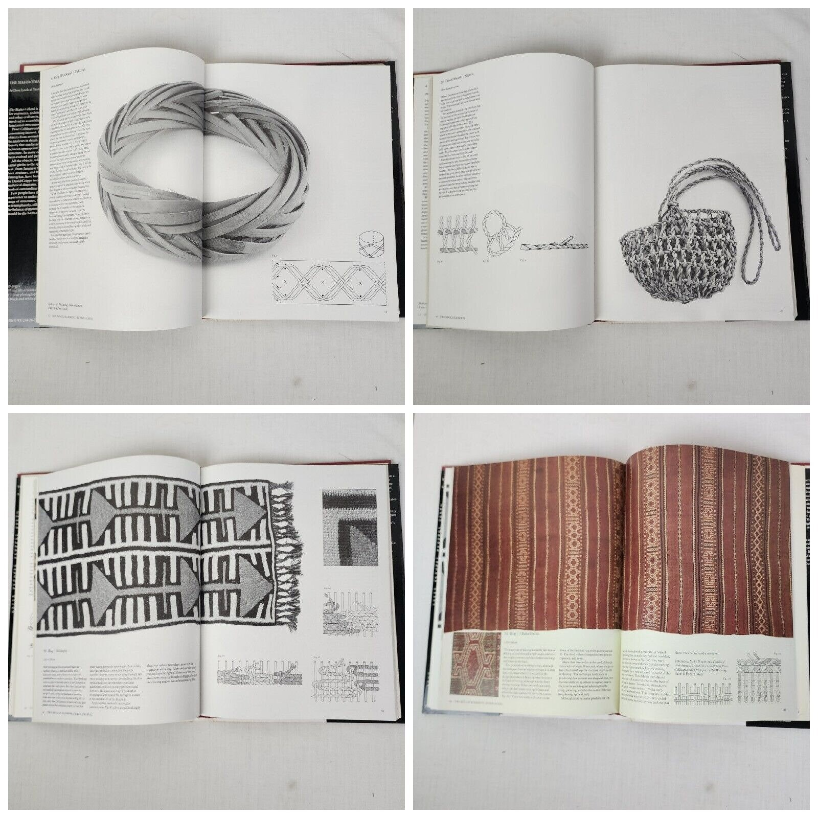 The Maker's Hand : A Close Look at Textile Structures Peter