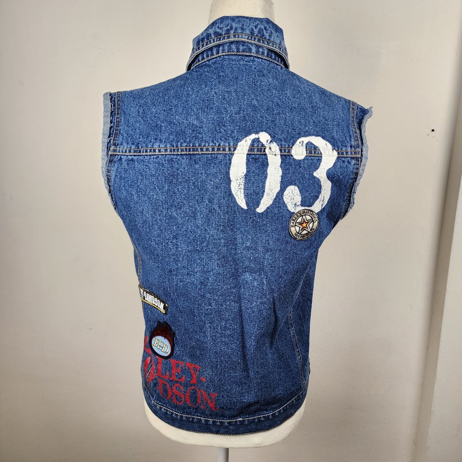 Harley Davidson Denim Vest