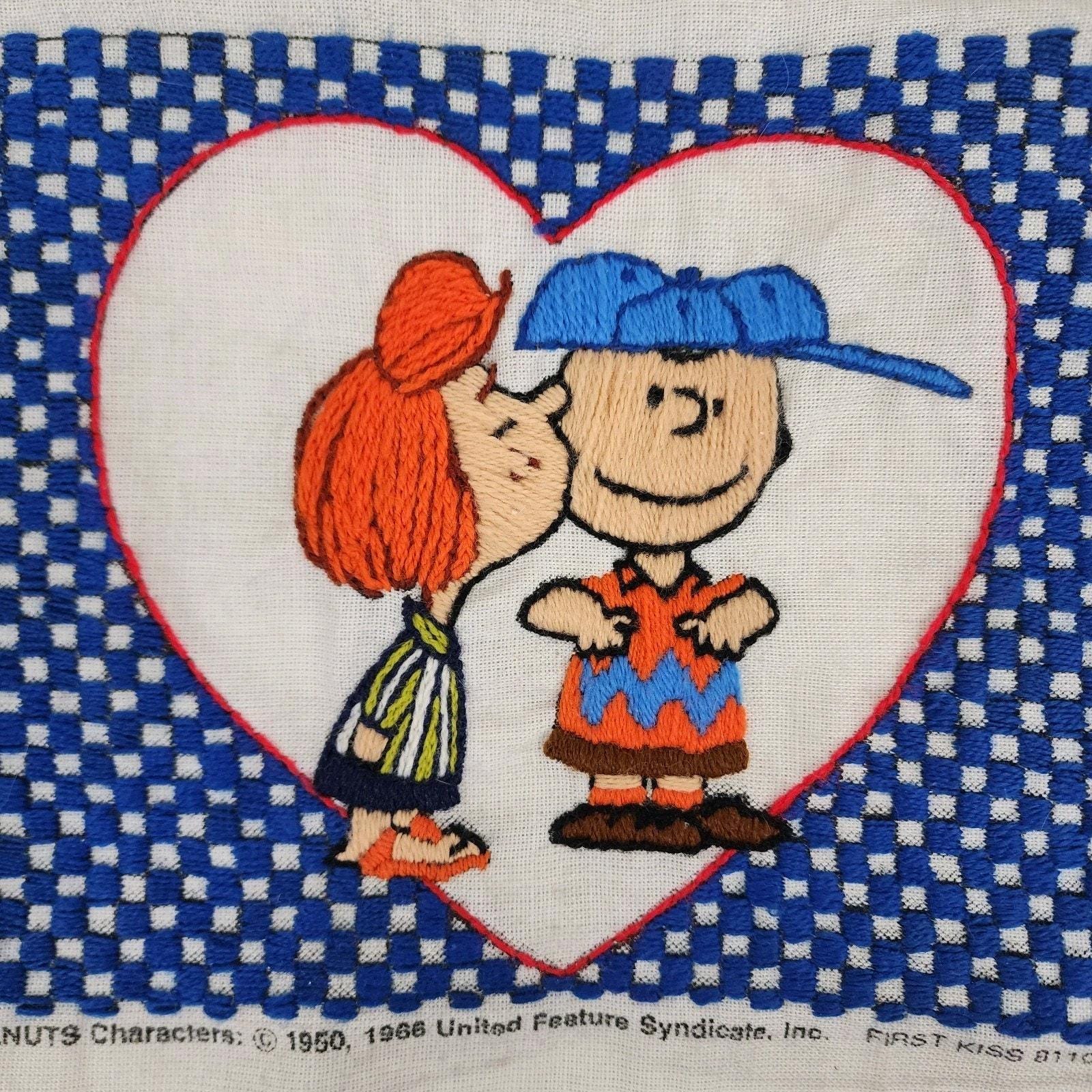 Charlie Brown Peppermint Patty Peanuts Completed Needlepoint