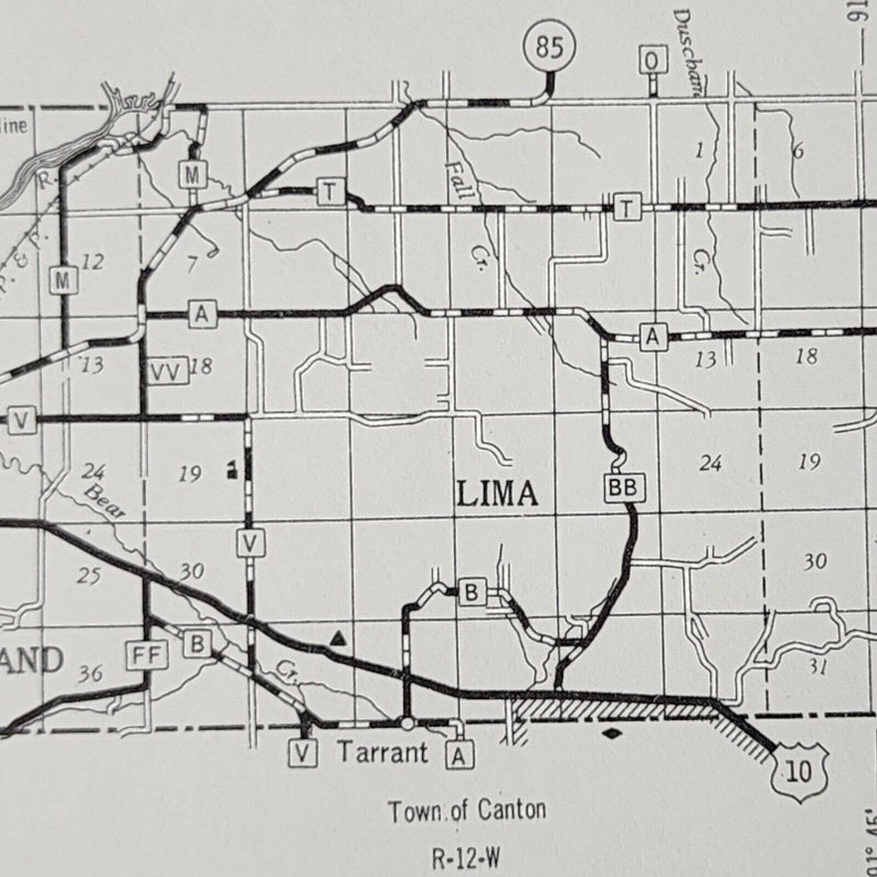 VTG Pepin County Map Wisconsin Department of Transportation Highways