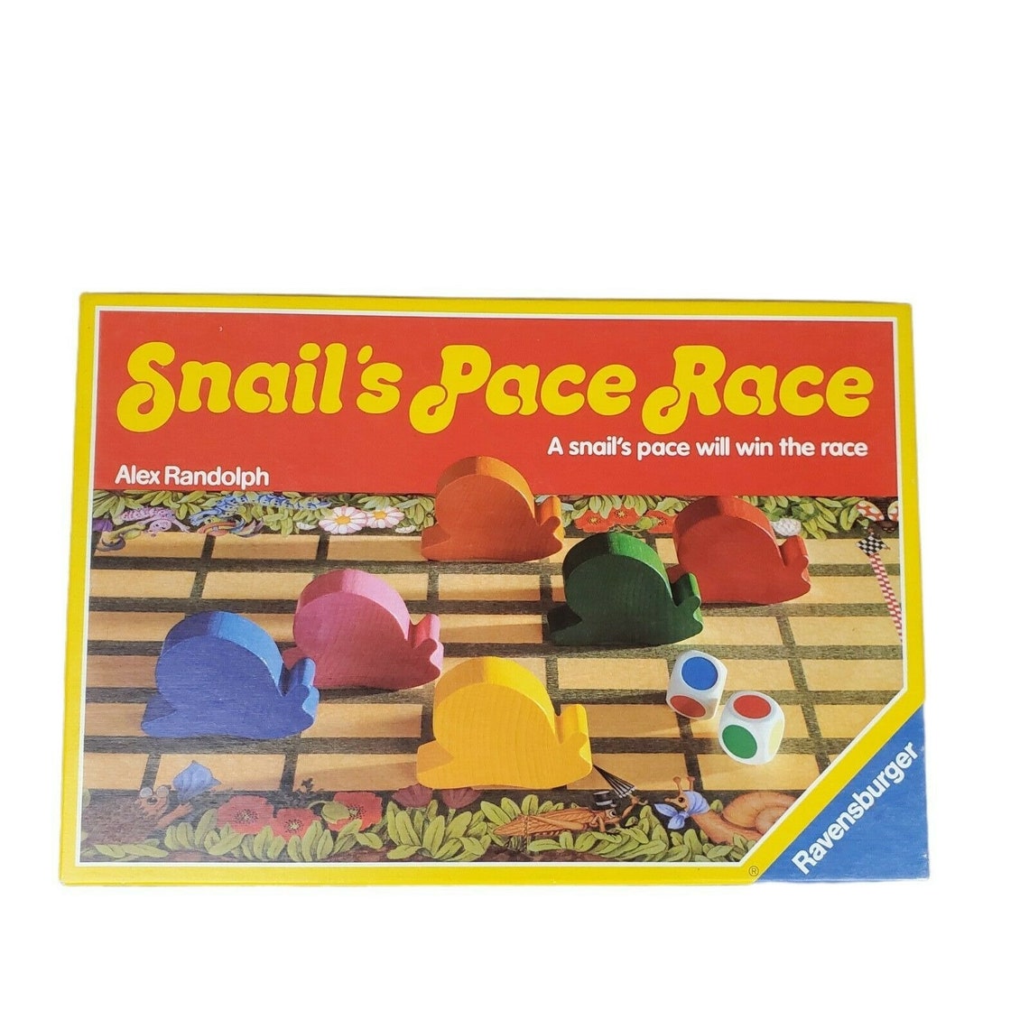 Snail's Pace Race Board Game Ravensburger 1987 Vintage Etsy