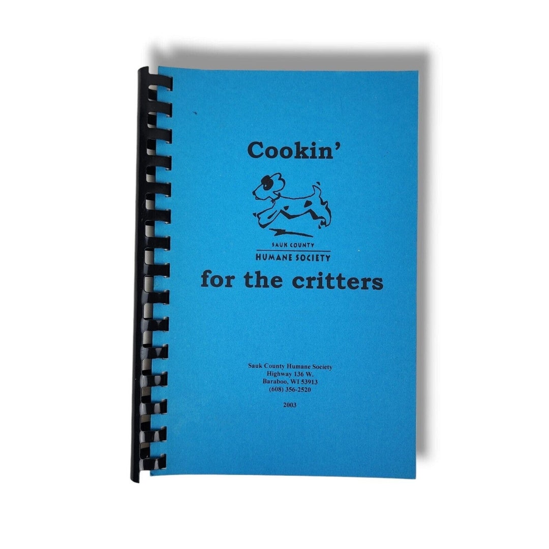 Baraboo Wisconsin Cookbook Sauk County Humane Society Midwest Pet - Main Image