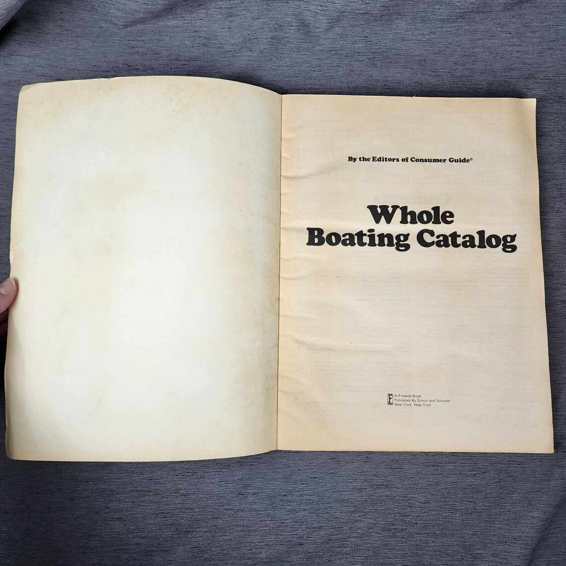 Whole Boating Catalog Practical DIY Reference Guide Book How Etsy