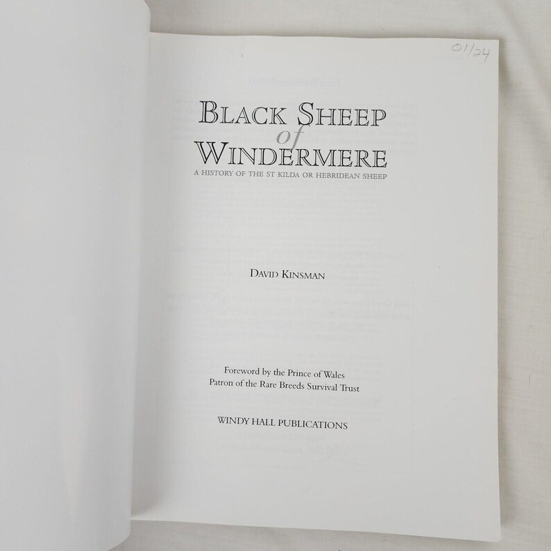 Black Sheep of Windermere : A History of the St Kilda or Hebridean Sheep Book image 5
