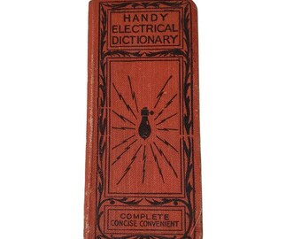 Old Electrical Book Etsy Old Electrical Book Etsy