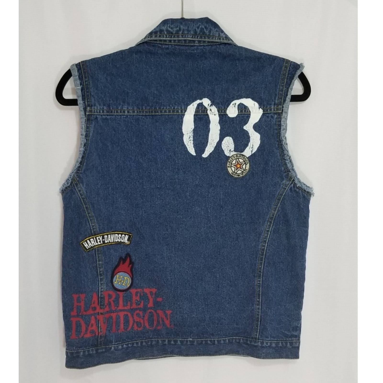 Harley Davidson Denim Vest