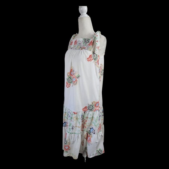 Vintage Sundress Womens Small Tropical Floral Pas… - image 4