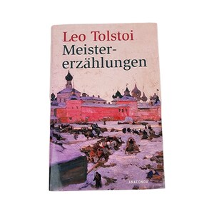Meistererzahlungen Book by Leo Tolstoi Master Stories Tales German Language