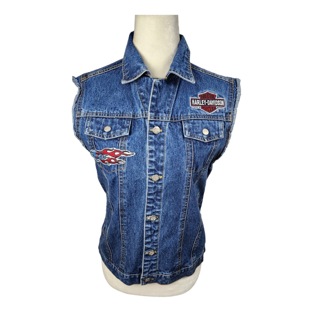 Harley Davidson Denim Vest