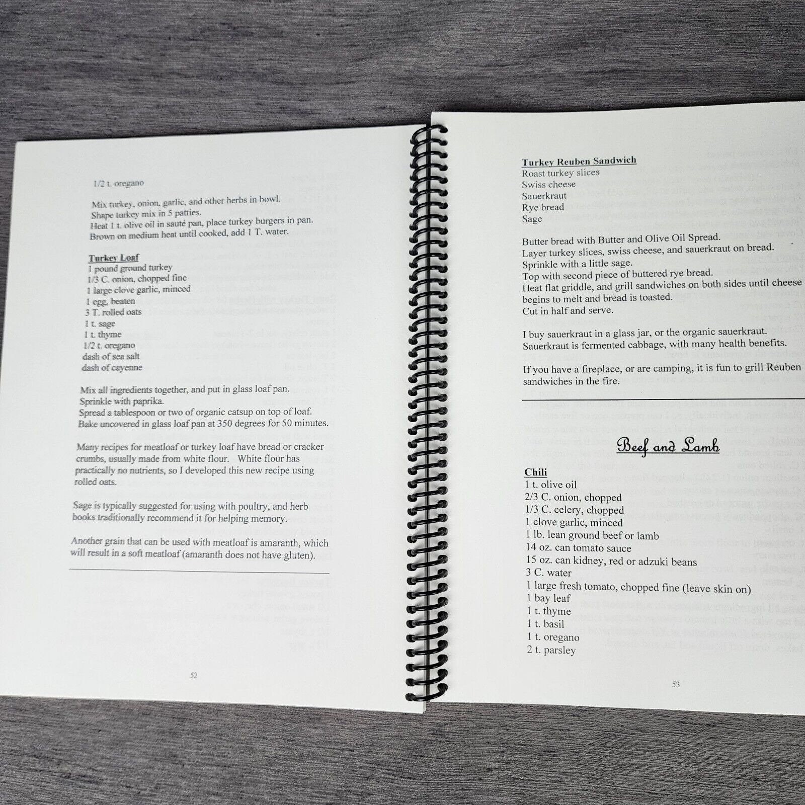 Biblically Based Cookbook Natural Food Recipes Barbara J. Cook Bible ...