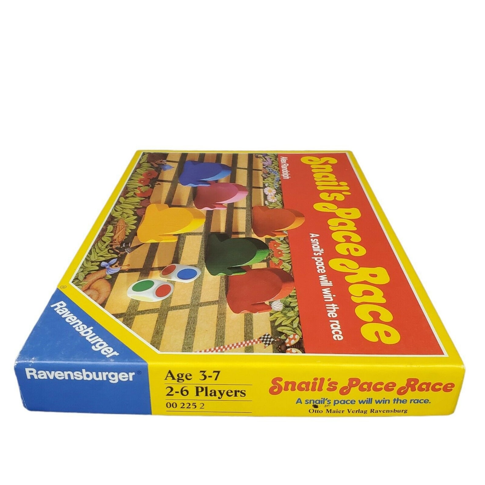 Snail's Pace Race Board Game Ravensburger 1987 Vintage Etsy