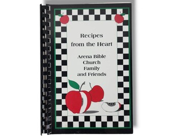 Arena Bible Church Cookbook Midwest Wisconsin Recipes Vintage Desserts Baking