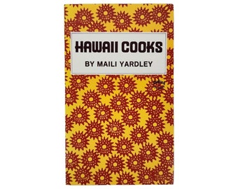 Hawaii Cooks Hawaiian Cookbook VTG Traditional Native Recipes by Maili Yardley