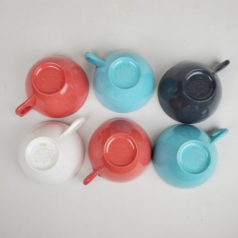 Vintage Melamine 10 Plates Mugs Camping 6 Placesettings Etsy