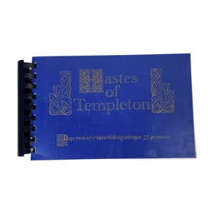 Templeton Middle School Cookbook 25th Anniversary Recipes 1995 Sussex Wisconsin