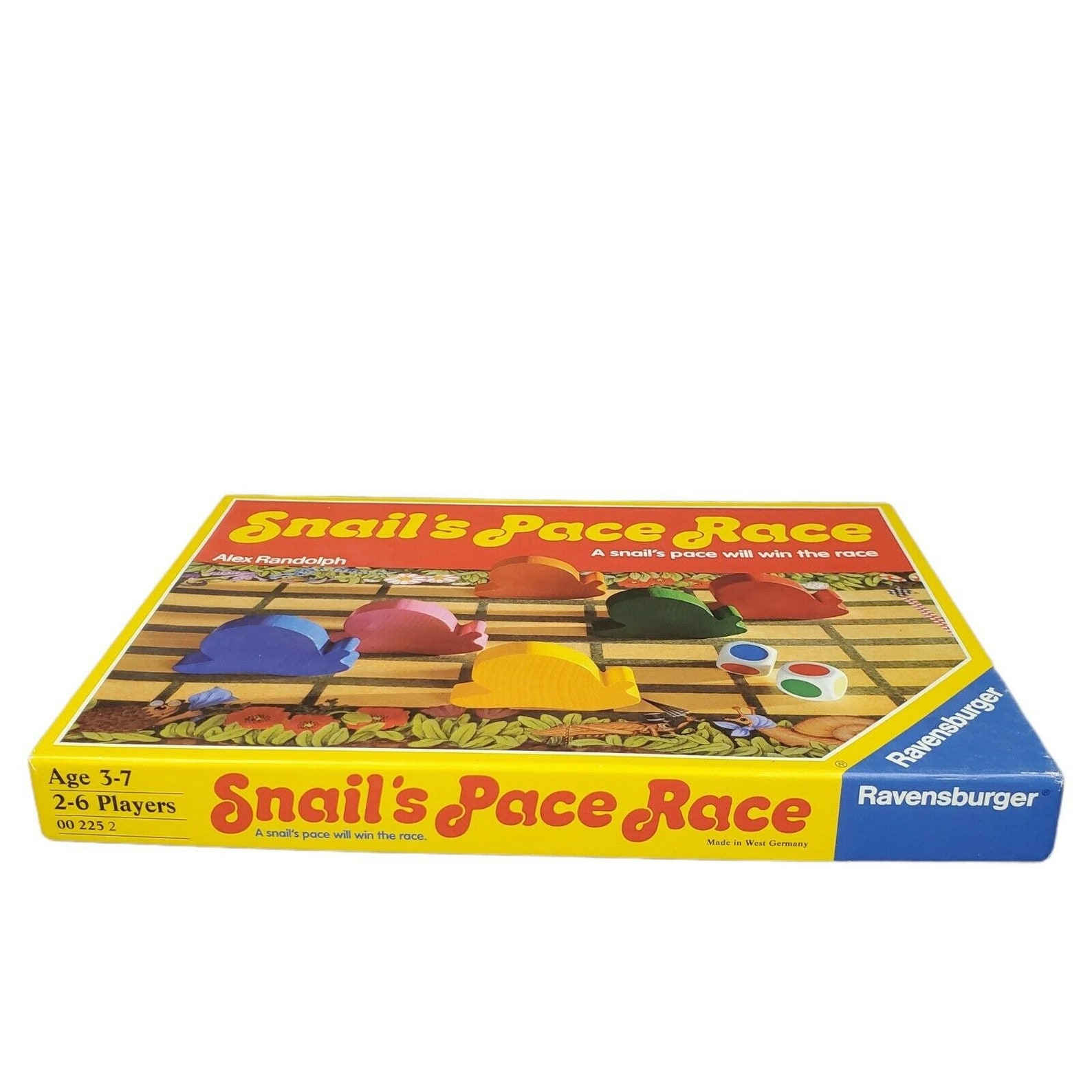 Snail's Pace Race Board Game Ravensburger 1987 Vintage Etsy