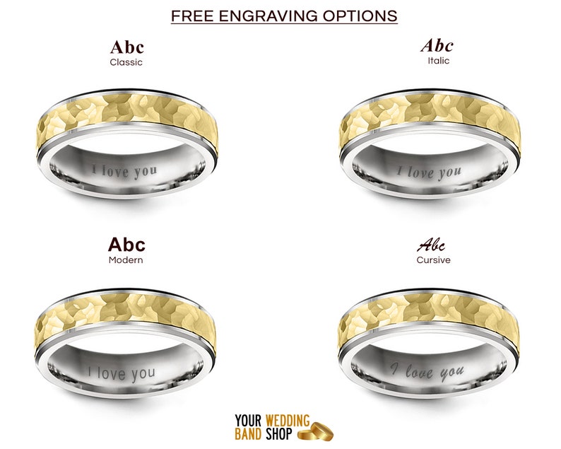 Men/'s Grooved Ceramic /& Tungsten Wedding Band 7mm Black Ceramic Tungsten Wedding Ring Promise Ring
