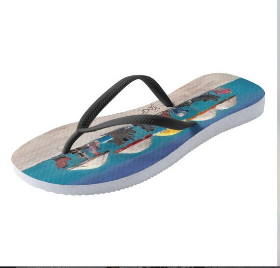 thin strap flip flops