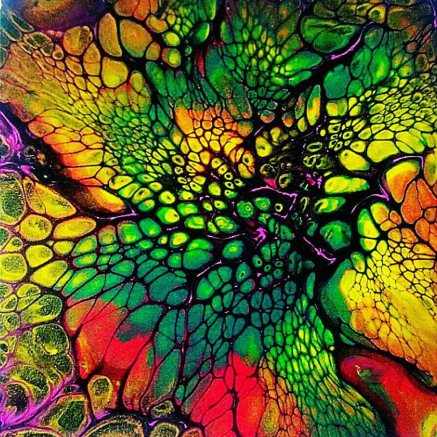 91 MUST SEE - 2 Ingredient US Floetrol Cell Activator Tests, Acrylic Pour  Painting