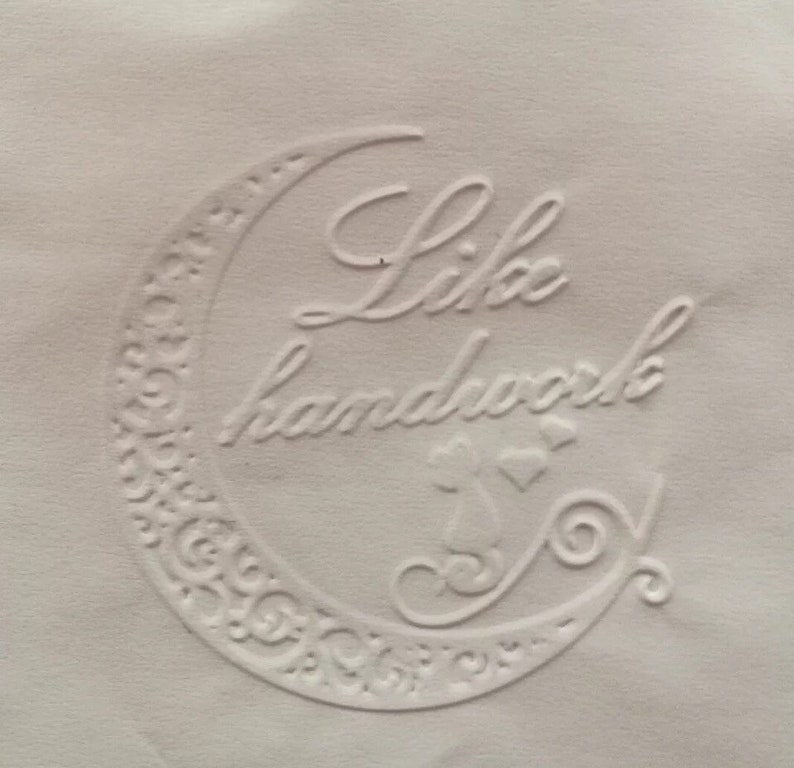wedding logo embosser book embosser wedding Custom Embosser stampMoon and cat embossing letter press stampNotary Seal Embosser