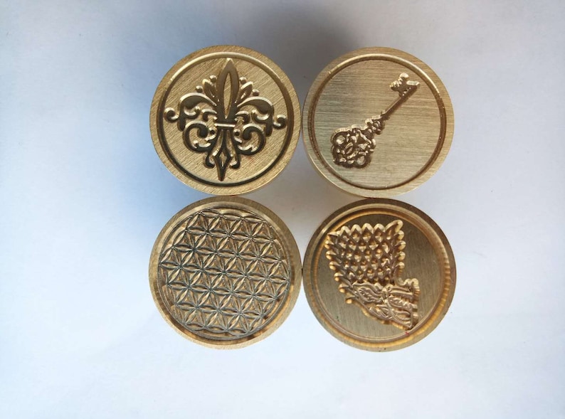 Hibiscus flowers Wax Seal Stampplant Wax Stamp Kit Cactus Wax StampWax sealing kitwedding invitation wax seal stamp