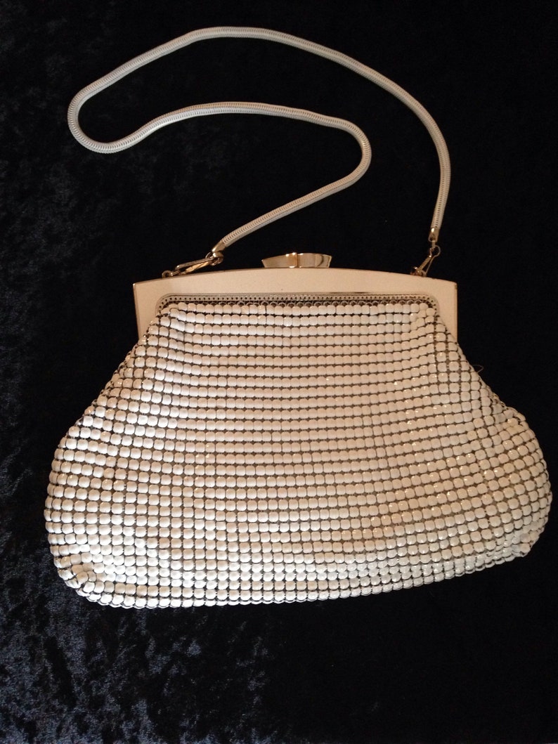 White Glomesh bag Etsy