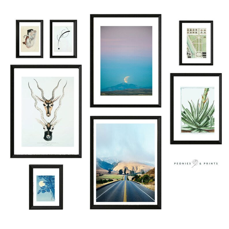 Gallery Wall Set PRINTABLES Cottagecore Decor Digital Etsy