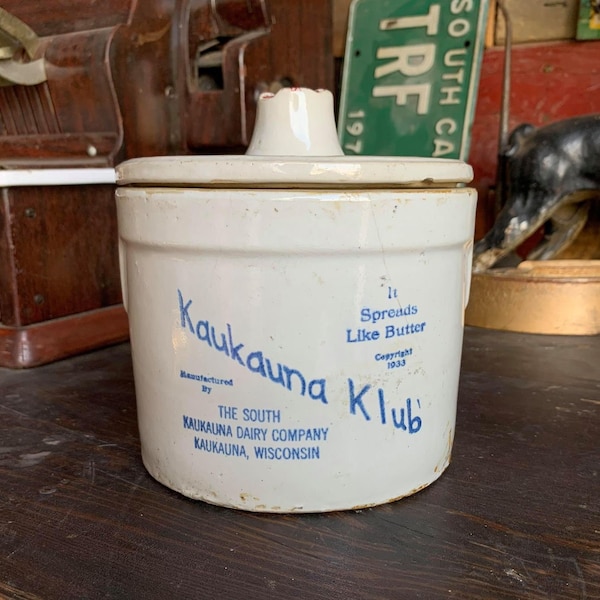 Antique Cheese Crock Etsy