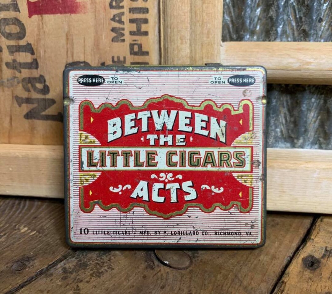 Between the Acts Little Cigars - Lorillard Co. Richmond VA