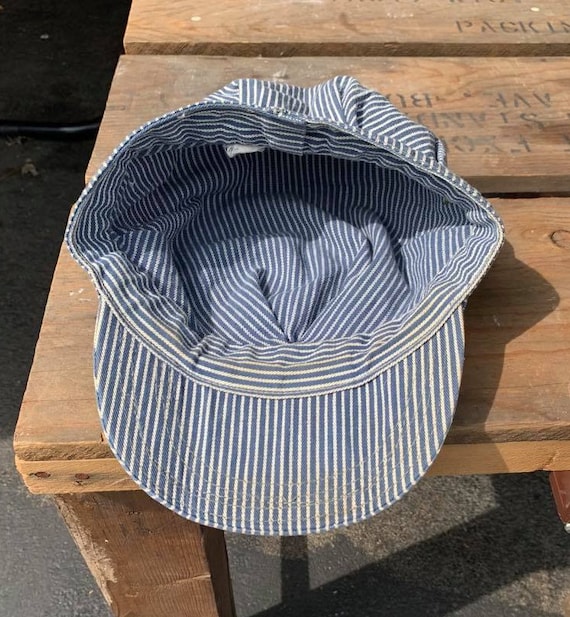 1950s BIG SMITH VINTAGE HICKORY WORK CAP bckediri.beacukai.go.id