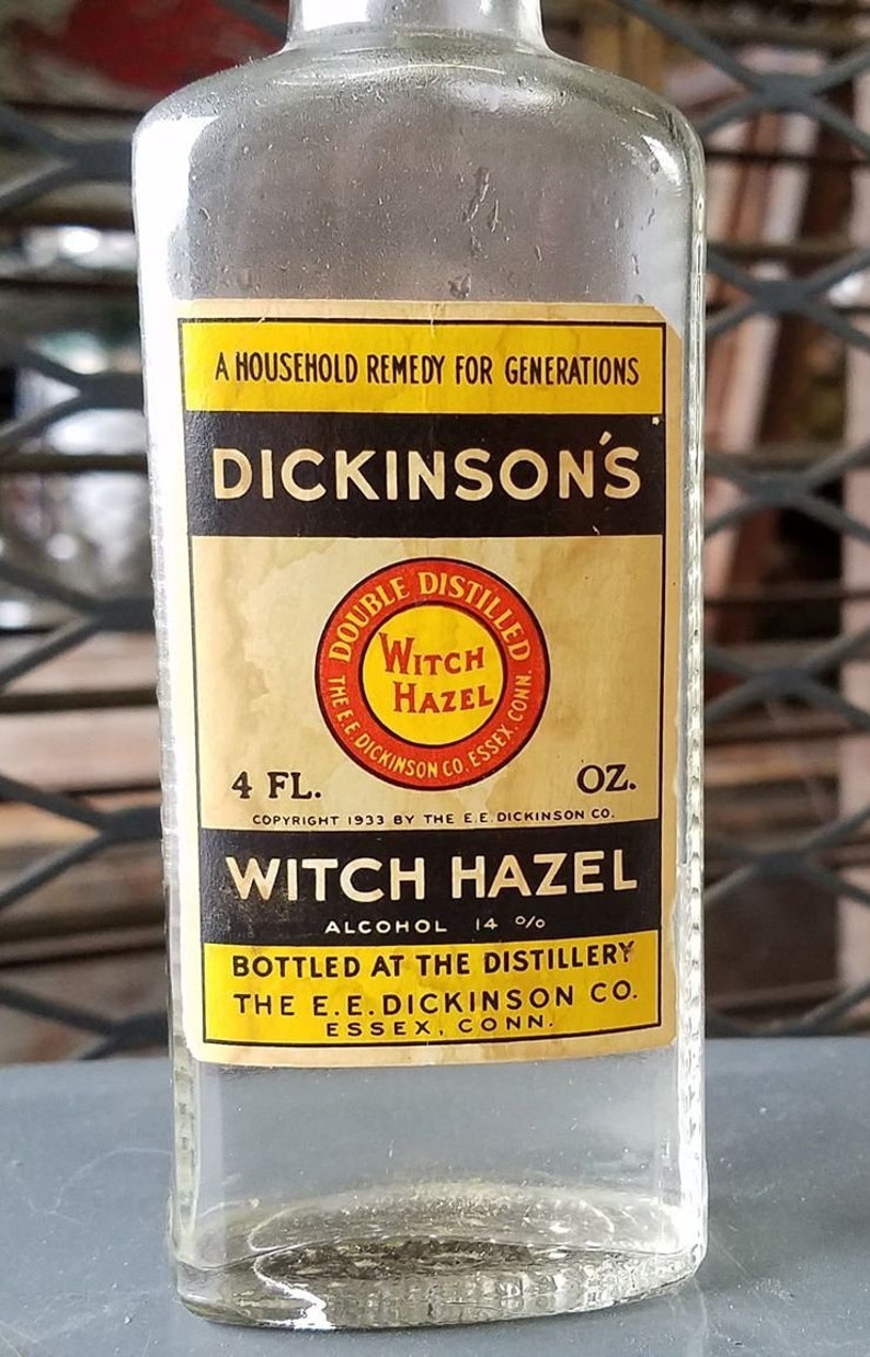 dickinson witch hazel 4 oz bottle dickinson witch hazel 4 oz bottle