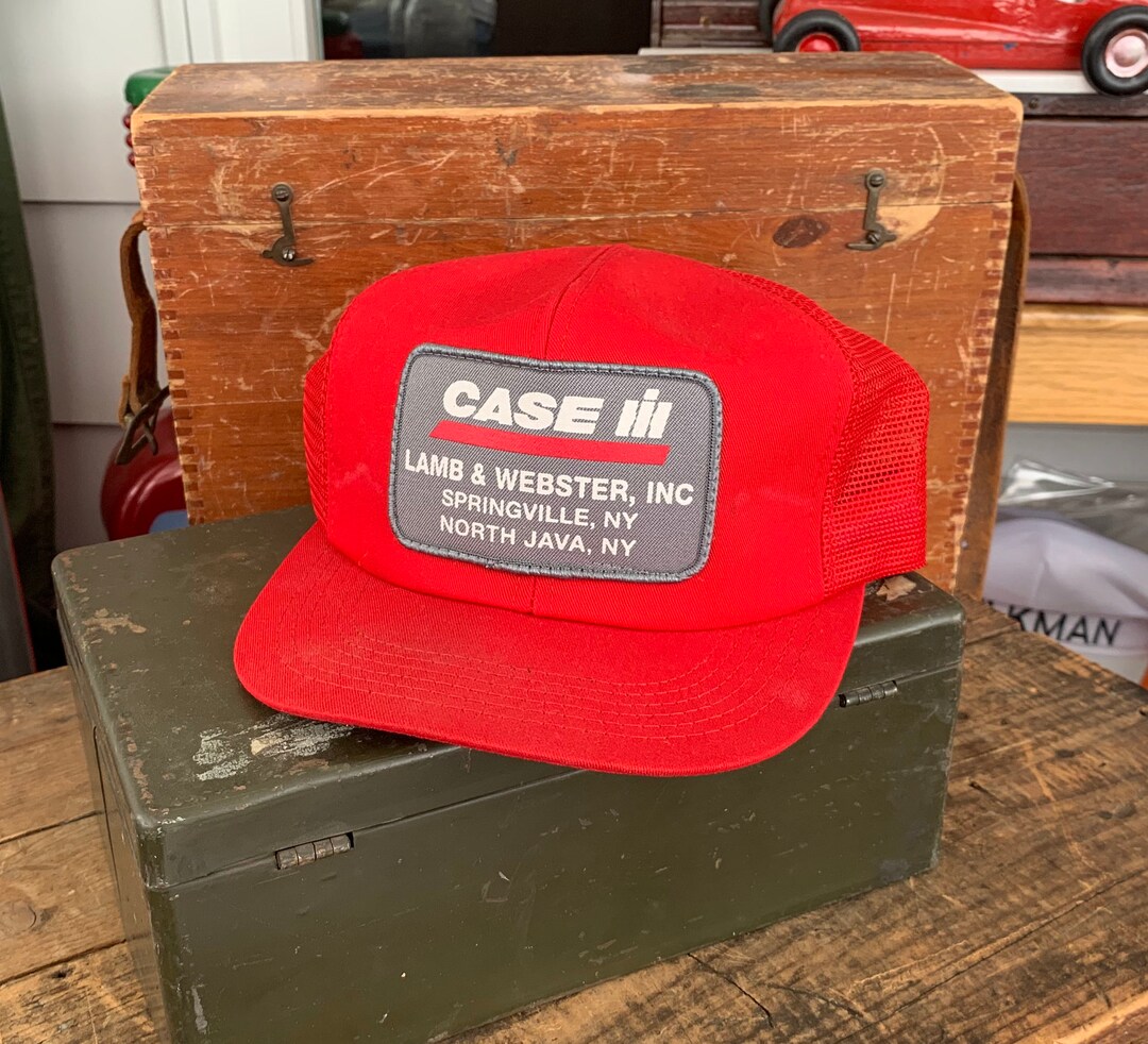 Vintage CASE International Harvester Farm Snapback Retro Trucker Hat