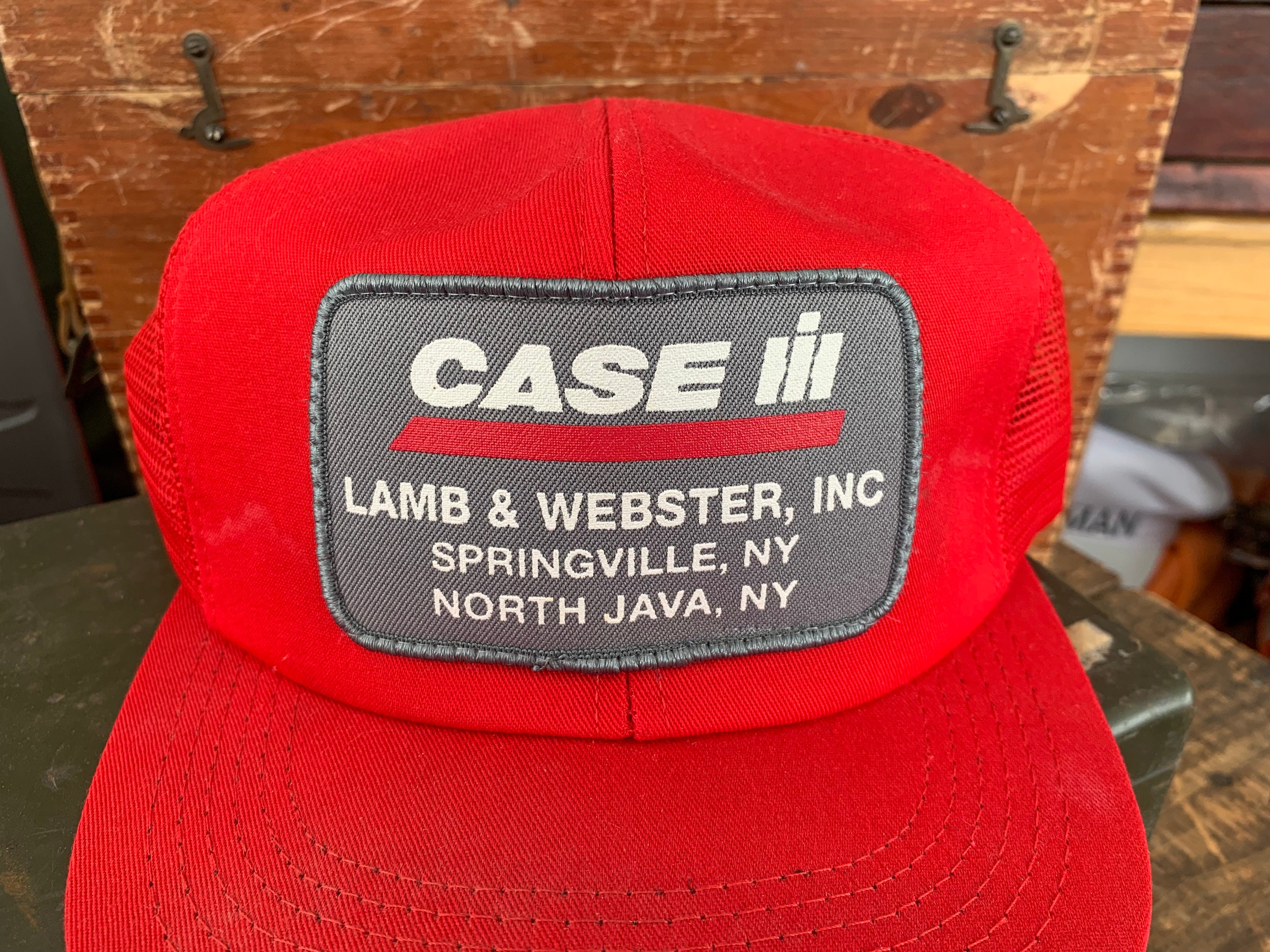 Vintage CASE International Harvester Farm Snapback Retro Trucker Hat