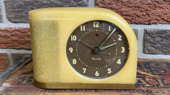 Antique Westclox Moonbeam Alarm Clock La Salle Illinois - Etsy Sweden