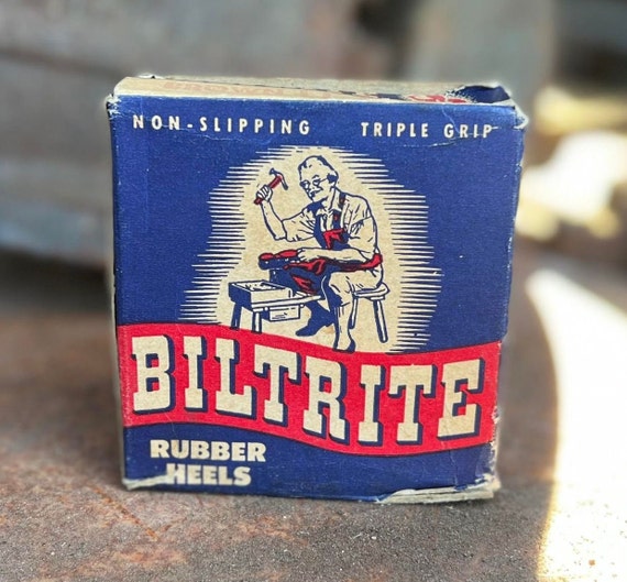 Biltrite Rubber Heels - Vintage Shoes Boots - Cobbler Tools  display picture 1