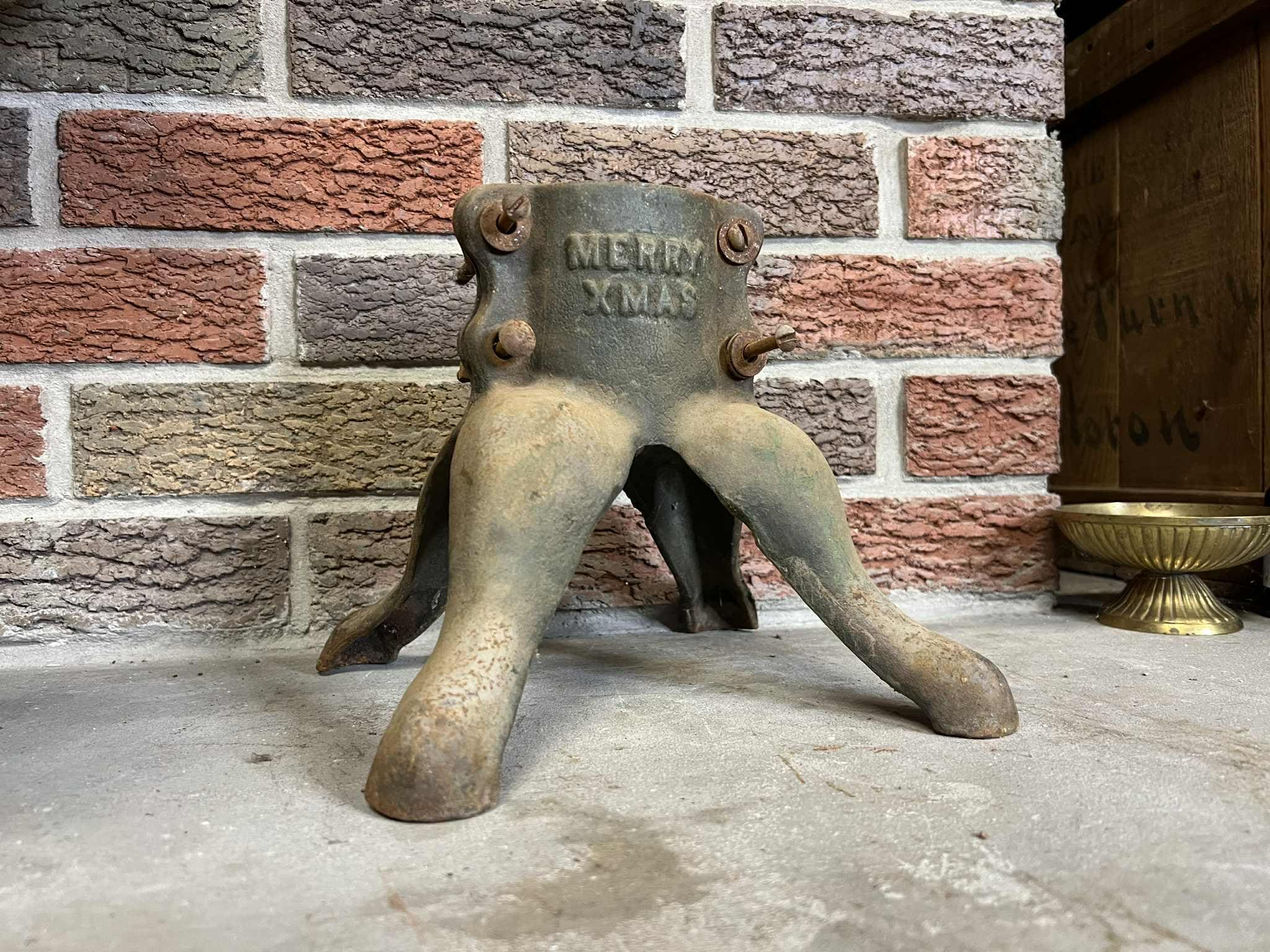 Antique Cast Iron Santa Claus - Etsy