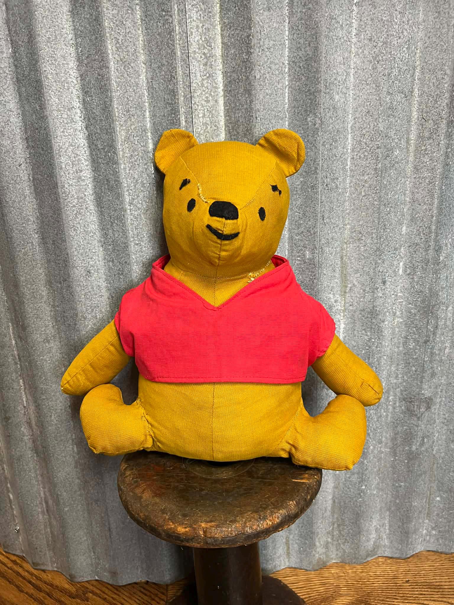 Antique Stuffed Pooh - Etsy