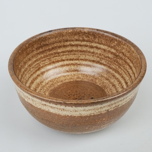 Quyle Kilns Pottery Hand Thrown Bowl - Natural Brown Glaze - Murphys California Pottery - 5.25&quot;
