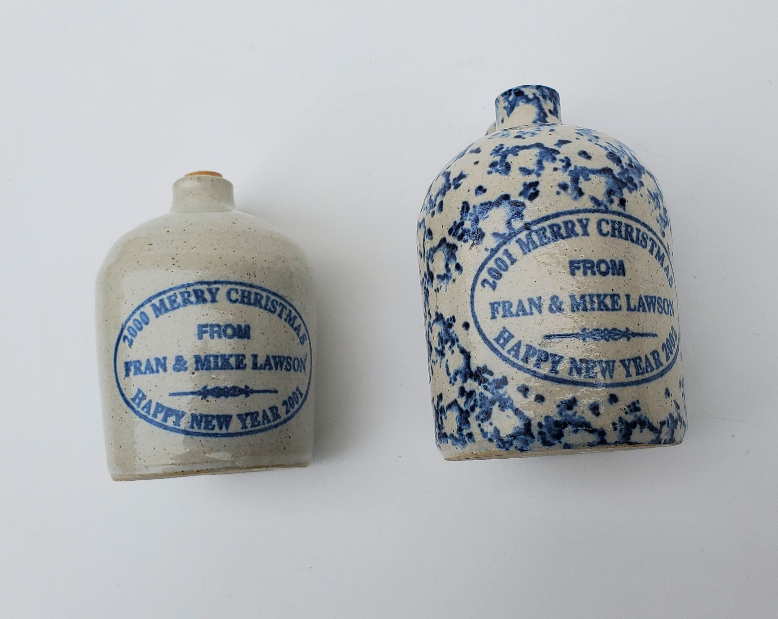 W A Waters Pottery Works Kansas City Missouri Mini Jug Set Etsy