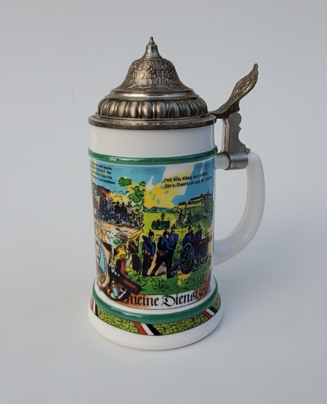 BAUSCH Made in Germany ドイツ製 BMF Bierseidel Regimental German Stein Erinnerung an Meine