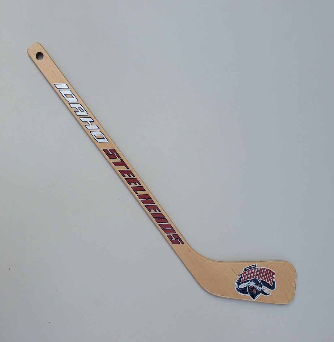 Idaho Steelheads Novelty Mini Hockey Stick Wall Hanger Display