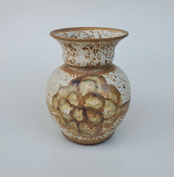 セブンイレブン 冬ギフト カタログ Pottery Shack Laguna Beach California Stoneware Vase - Mid 花瓶・フラワースタンド