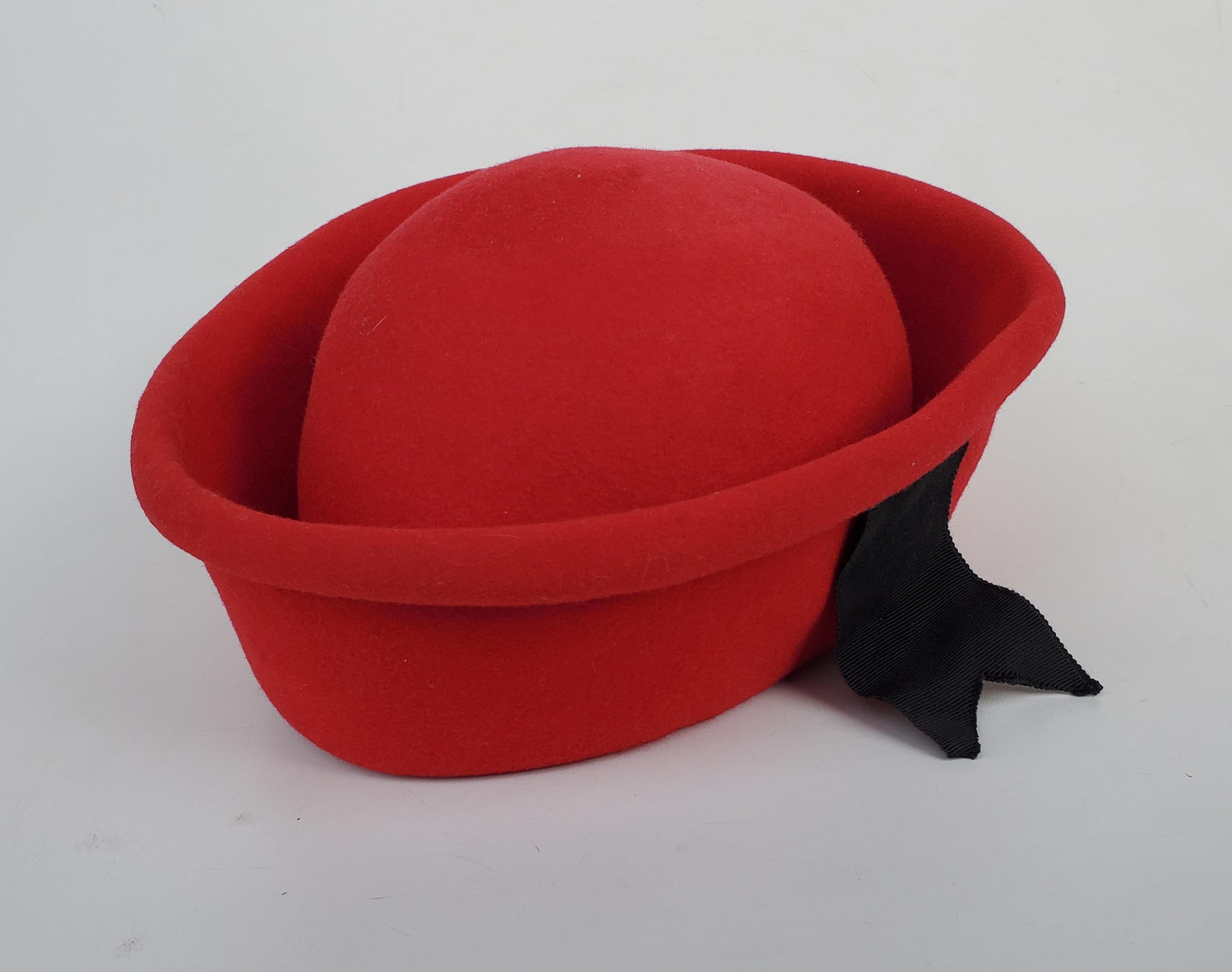 Mr. John (di Firenze)Vintage Hat for Red Hat Women Mr. John 100% Wool Hats for Women for sale | eBay main image 3
