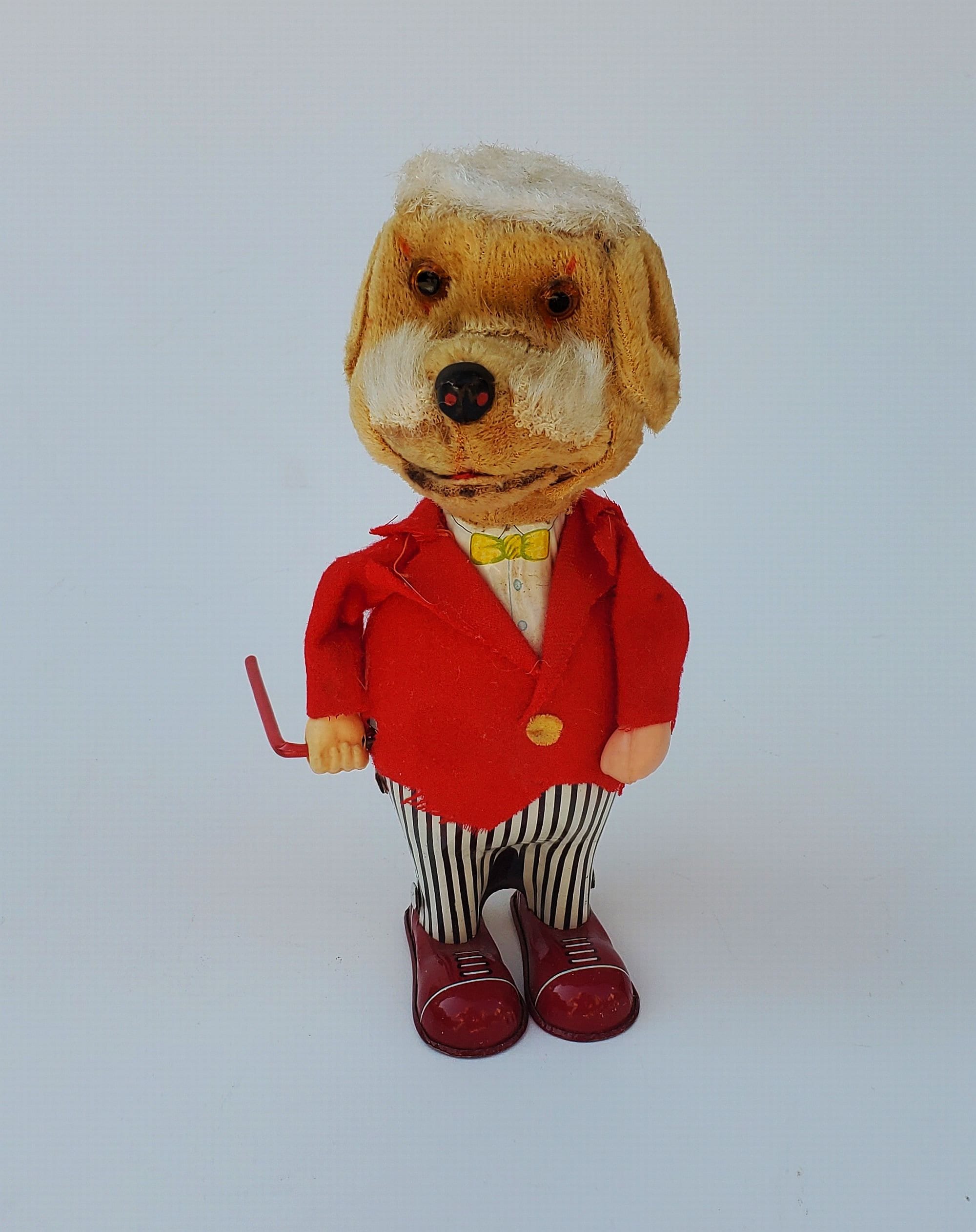 Tin cricket ヴィンテージ　おもちゃ　クジ　昭和　祭り Vintage Tin Cricket Clicker Toy with Clown in Original