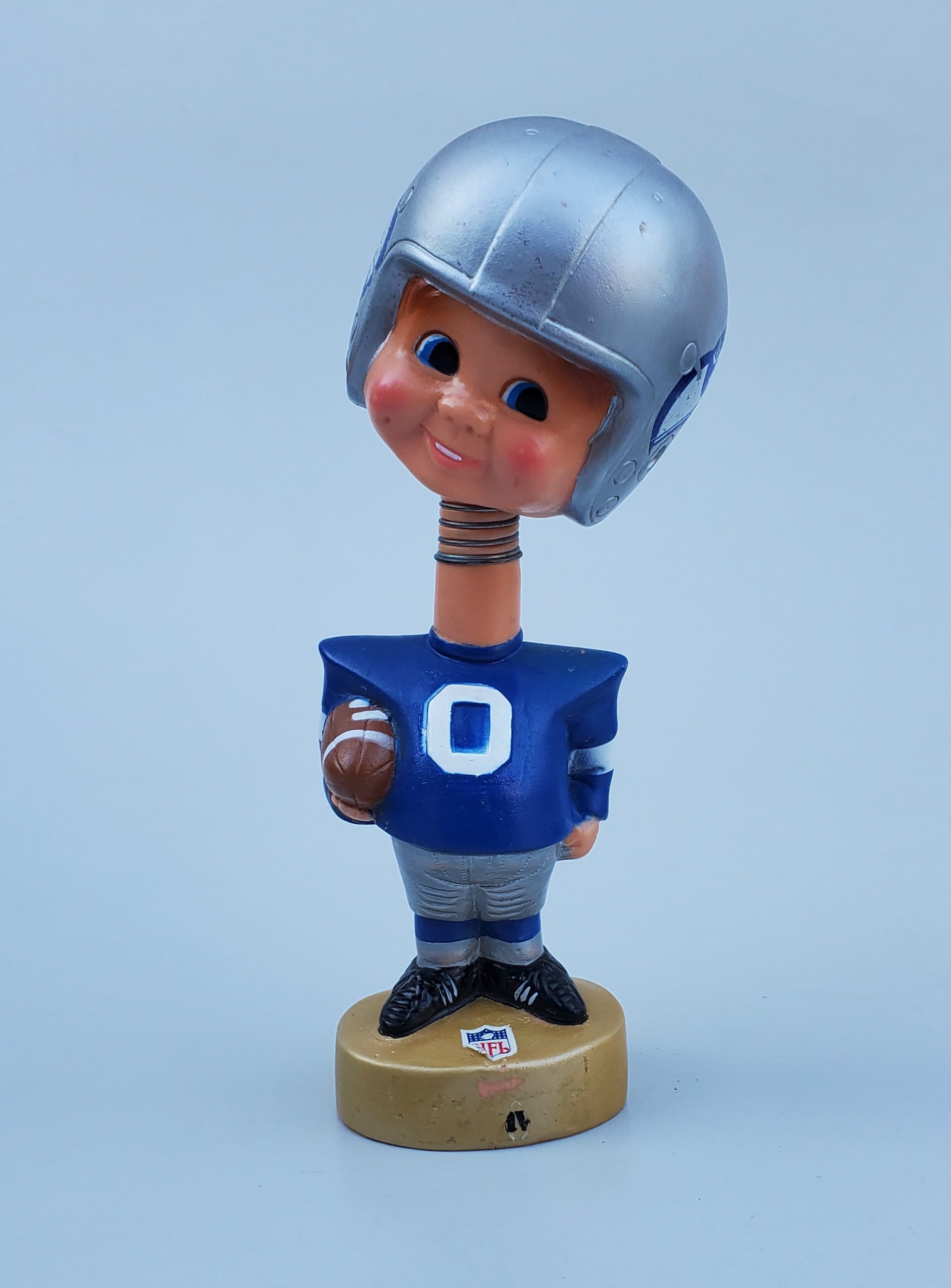 Early Seattle Seahawks Bobblehead - Football Player in
