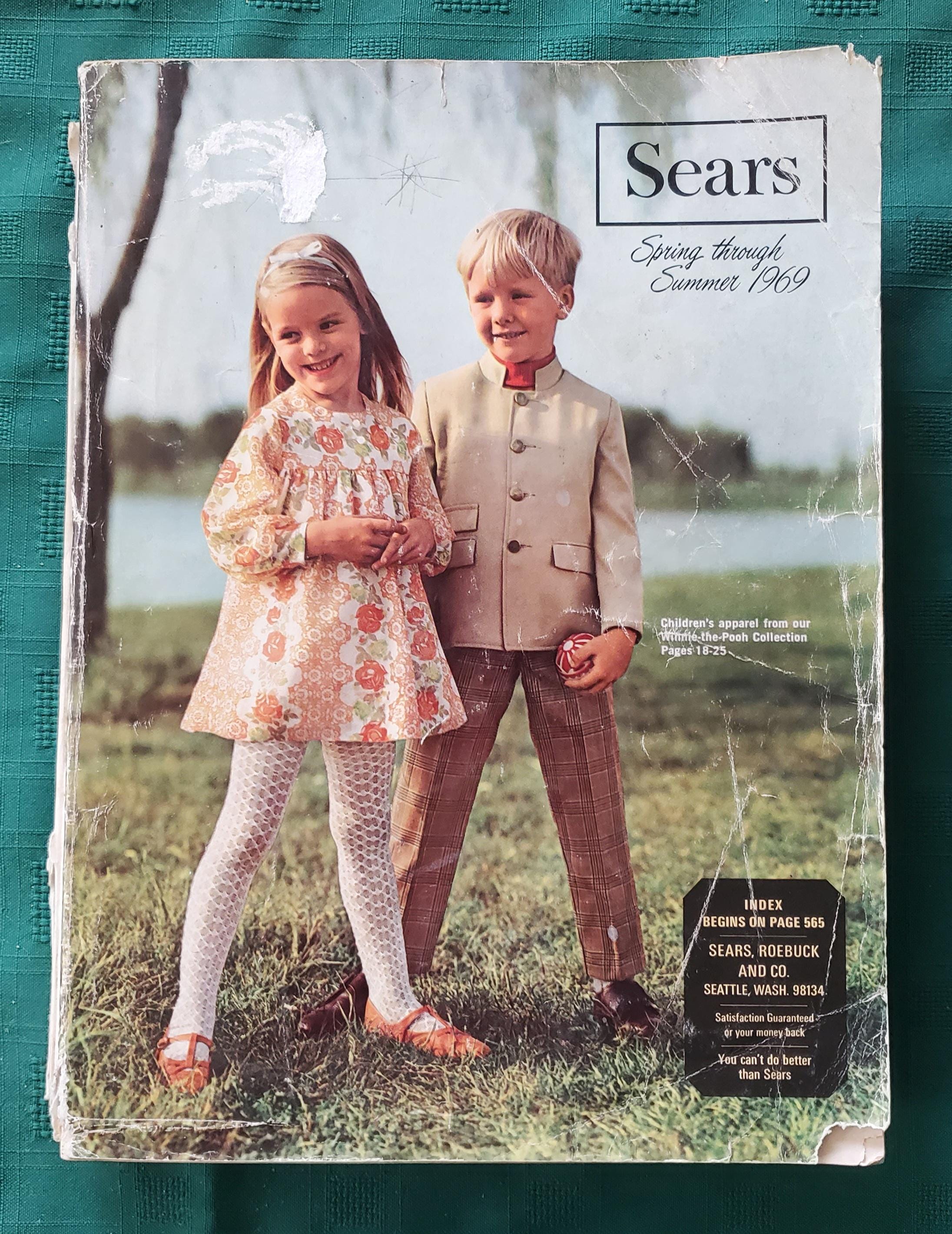 American  1960’s 雑誌 16冊セット インテリア Sears Summer Catalog 1969 Issue - Vintage Lucite Swag Lamps - Old