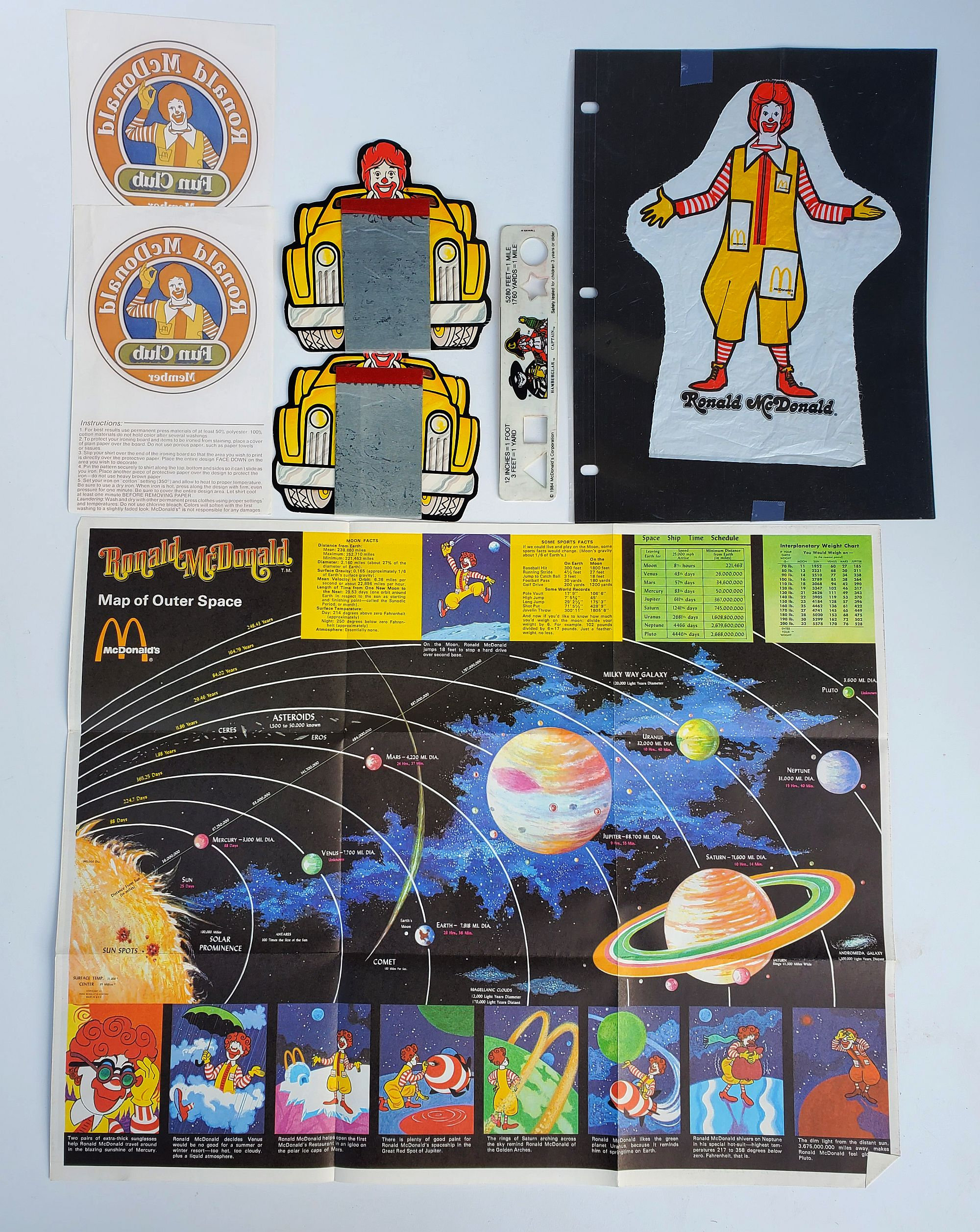 Ronald Mcdonald Goes to the Moon - Etsy