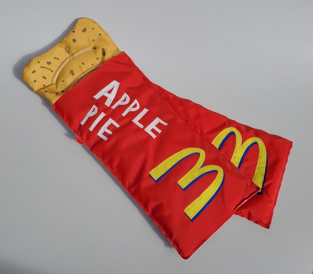 Vintage Mcdonalds Apple Pie Pouch Store Display - Golden Arches - Apple ...