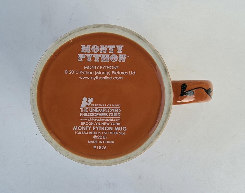 The Unemployed Philosophers Guild Monty Python Coffee Mug - Thumbnail 4